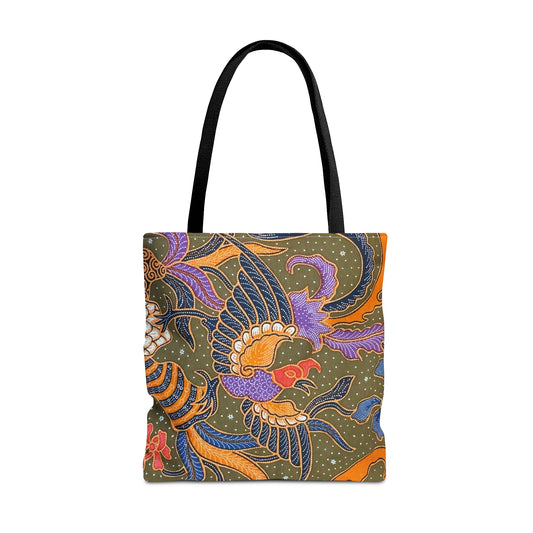 Garuda Batik Print Tote Bag